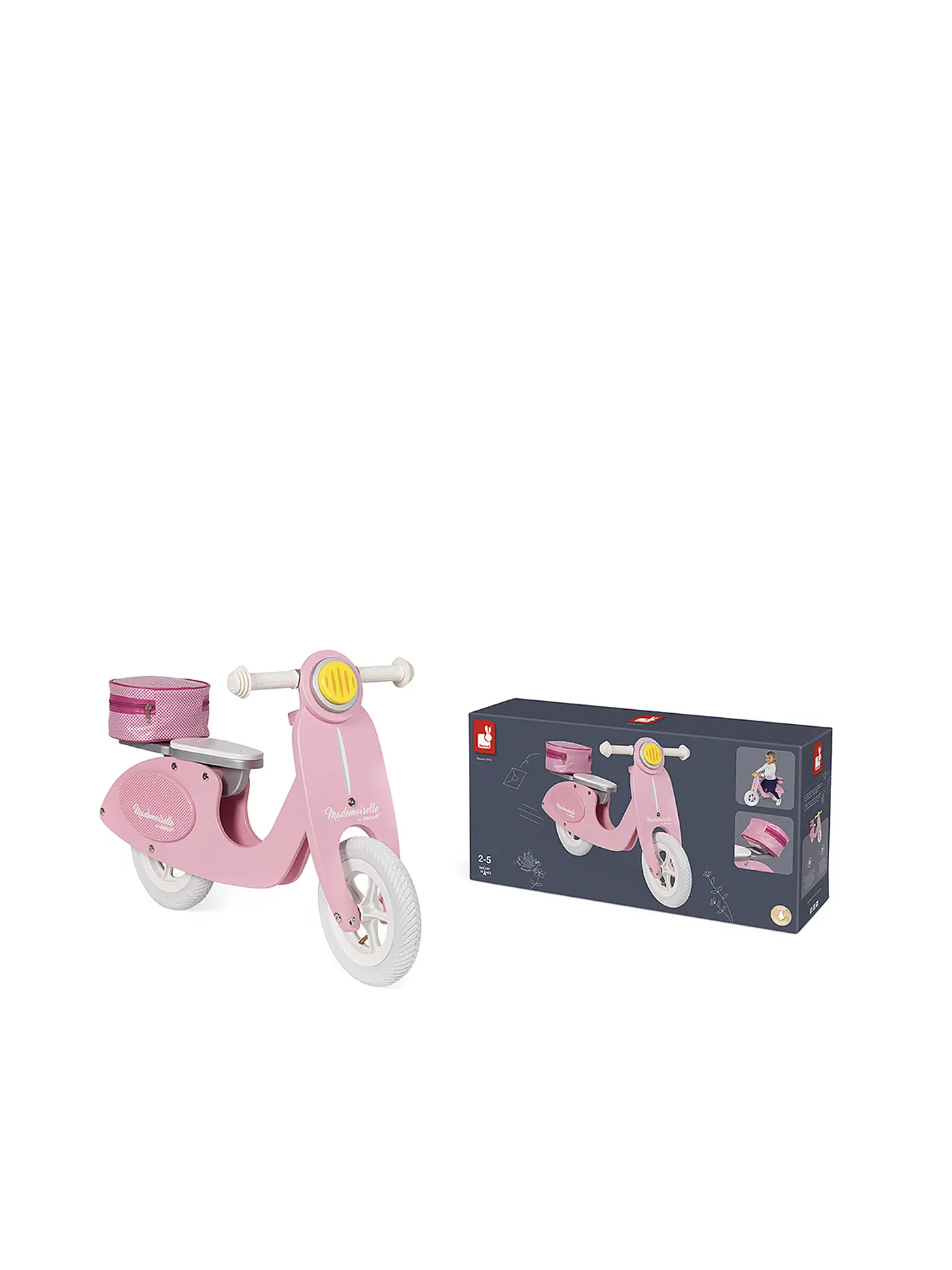 JANOD | Laufrad Holz gross Scooter Mademoiselle | 